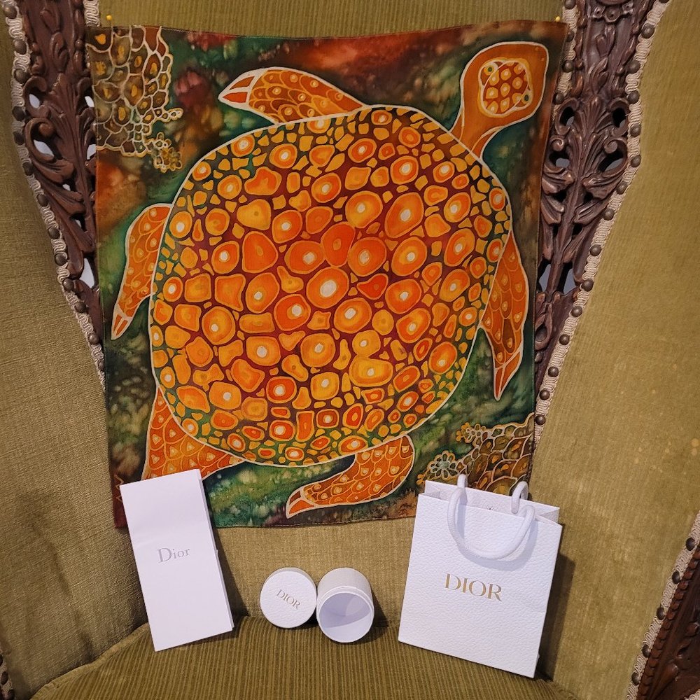 DIOR new small box & bag + free neckerchief